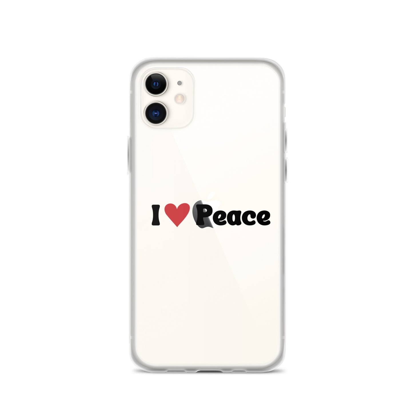 I love Peace Clear Case for iPhone®
