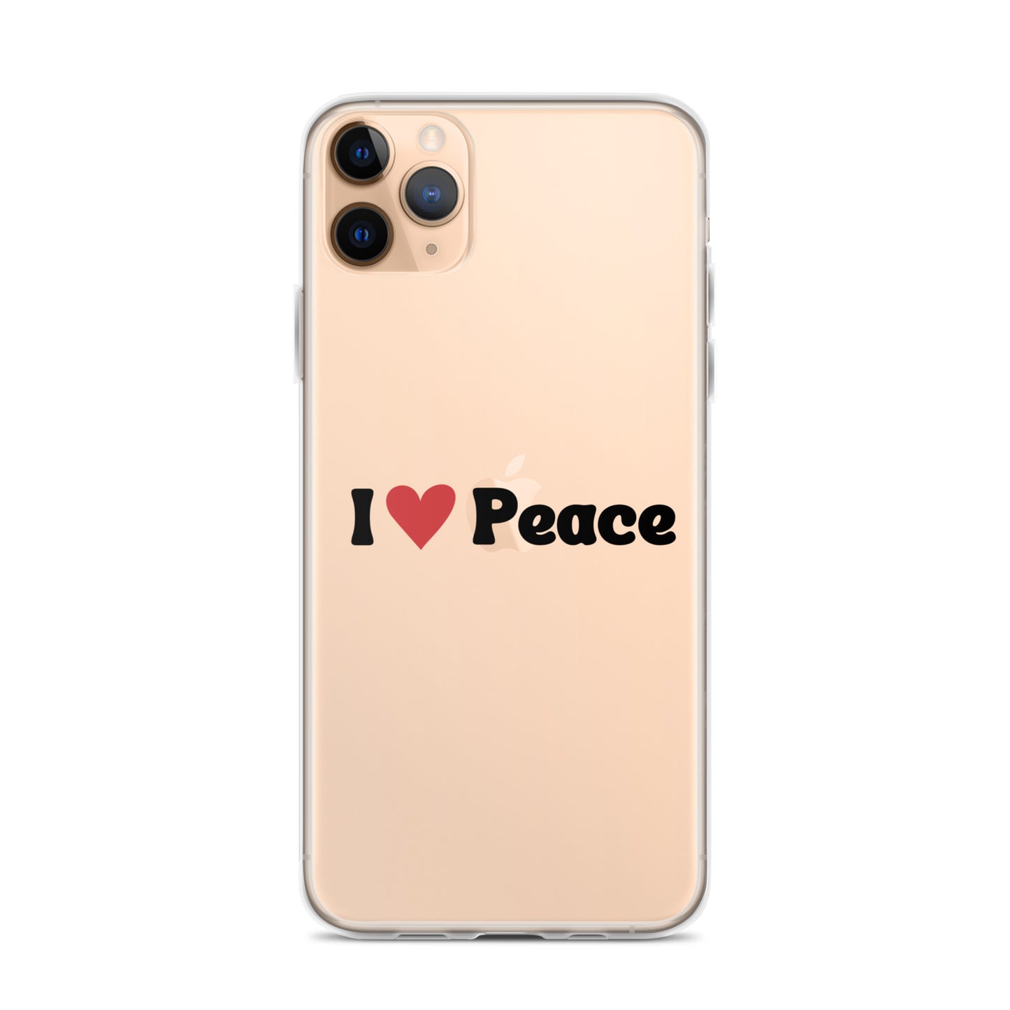 I love Peace Clear Case for iPhone®