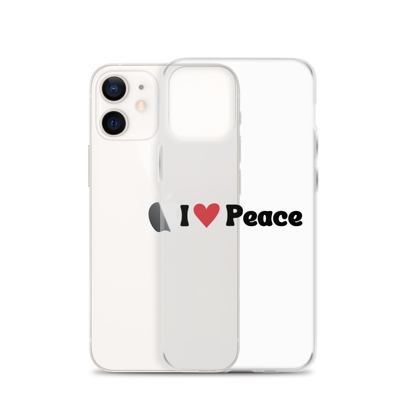 I love Peace Clear Case for iPhone®