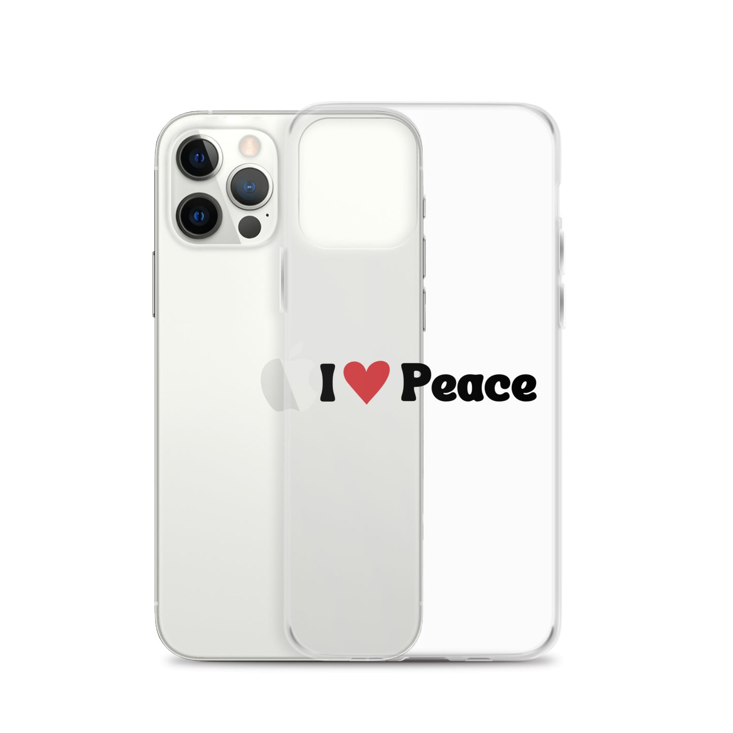 I love Peace Clear Case for iPhone®