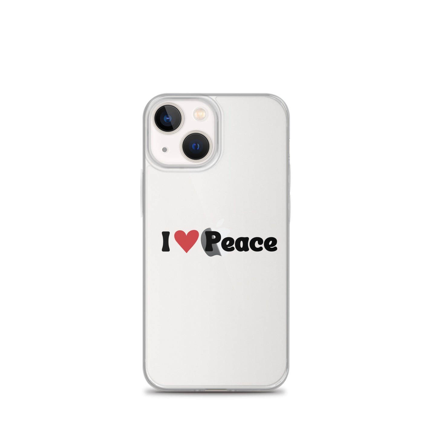 I love Peace Clear Case for iPhone®