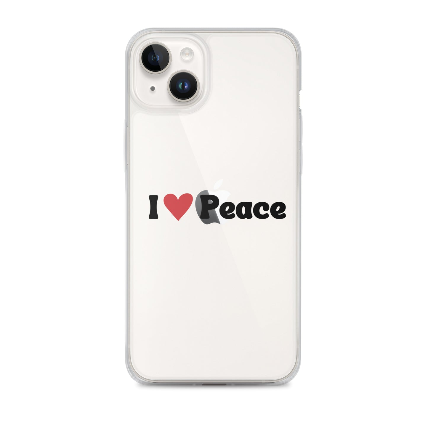 I love Peace Clear Case for iPhone®