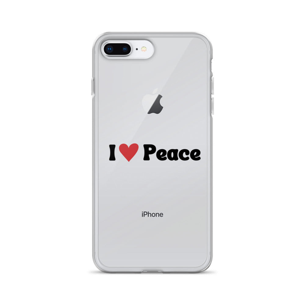 I love Peace Clear Case for iPhone®