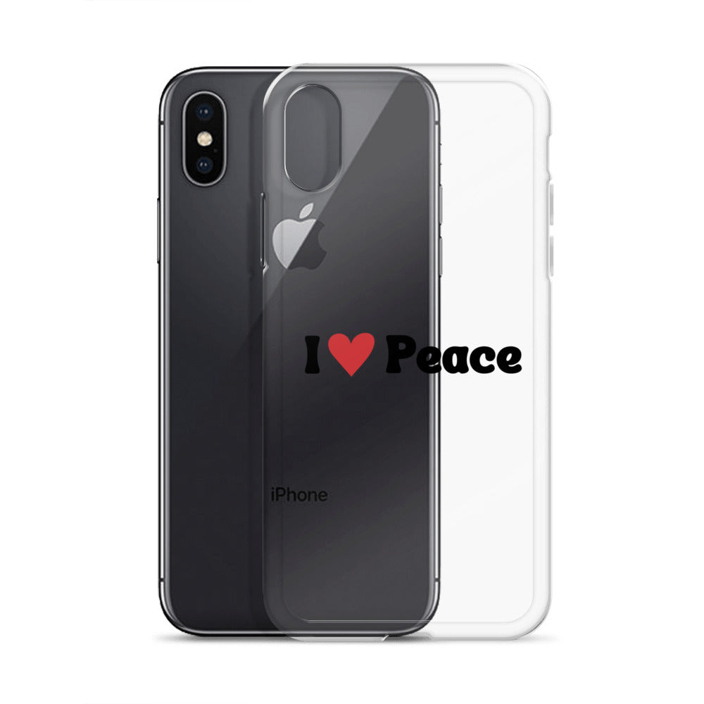 I love Peace Clear Case for iPhone®