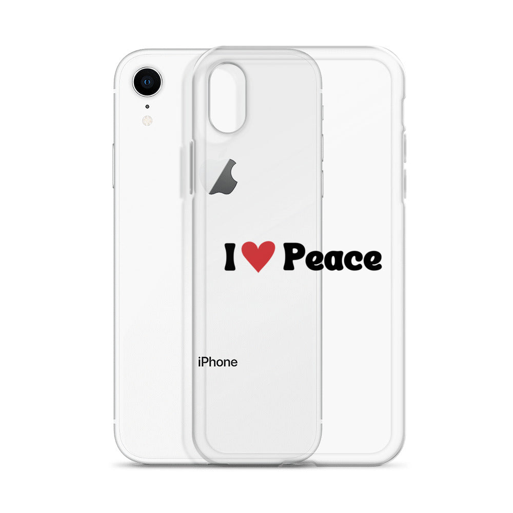 I love Peace Clear Case for iPhone®