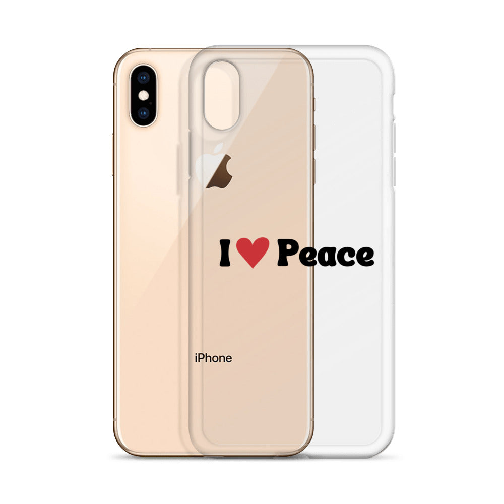 I love Peace Clear Case for iPhone®