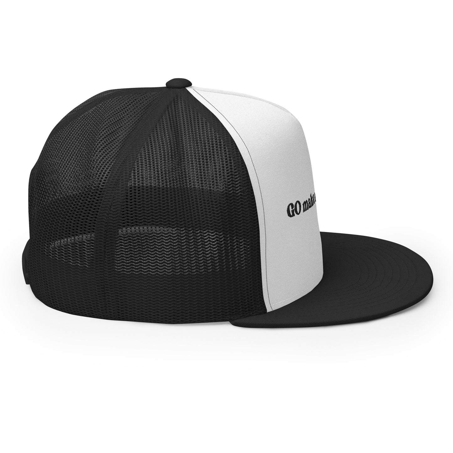 GO make a diffrence Trucker Cap