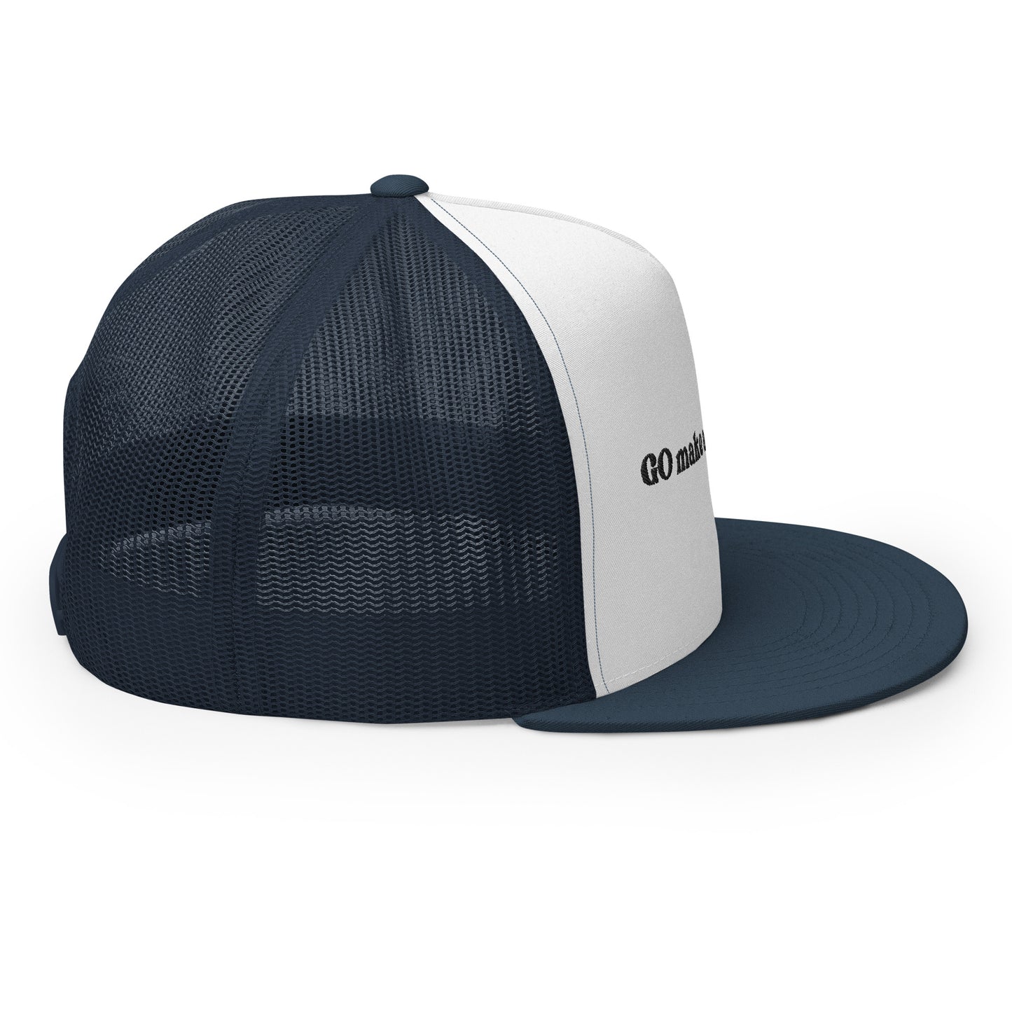 GO make a diffrence Trucker Cap