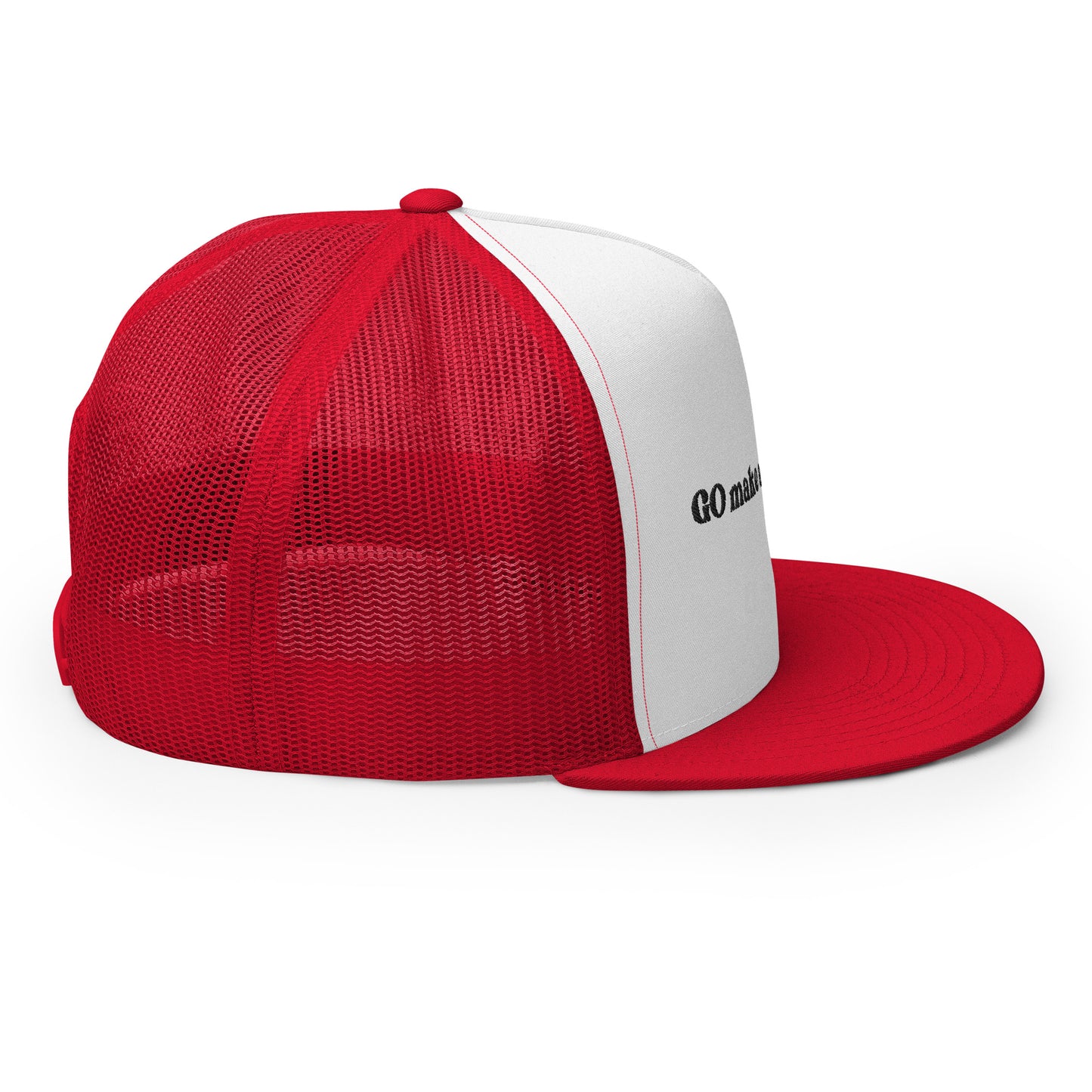 GO make a diffrence Trucker Cap