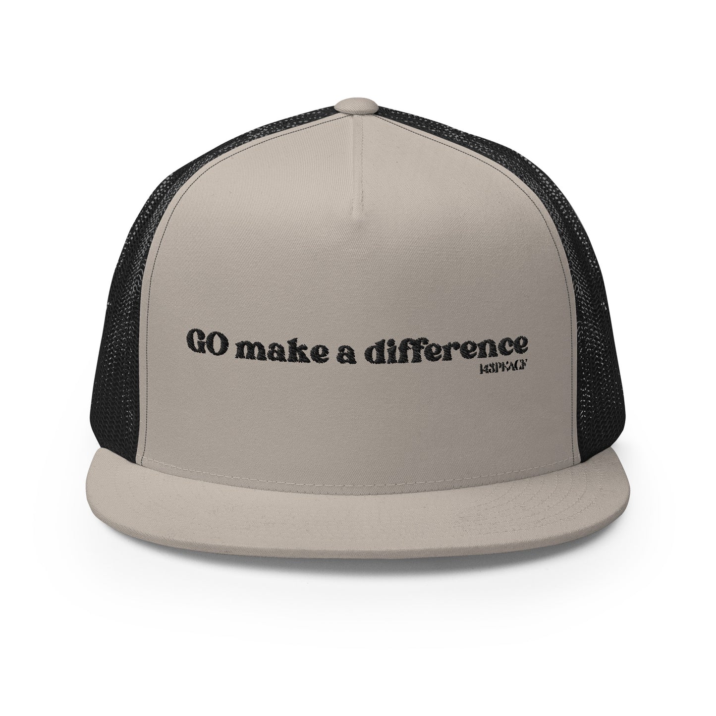 GO make a diffrence Trucker Cap