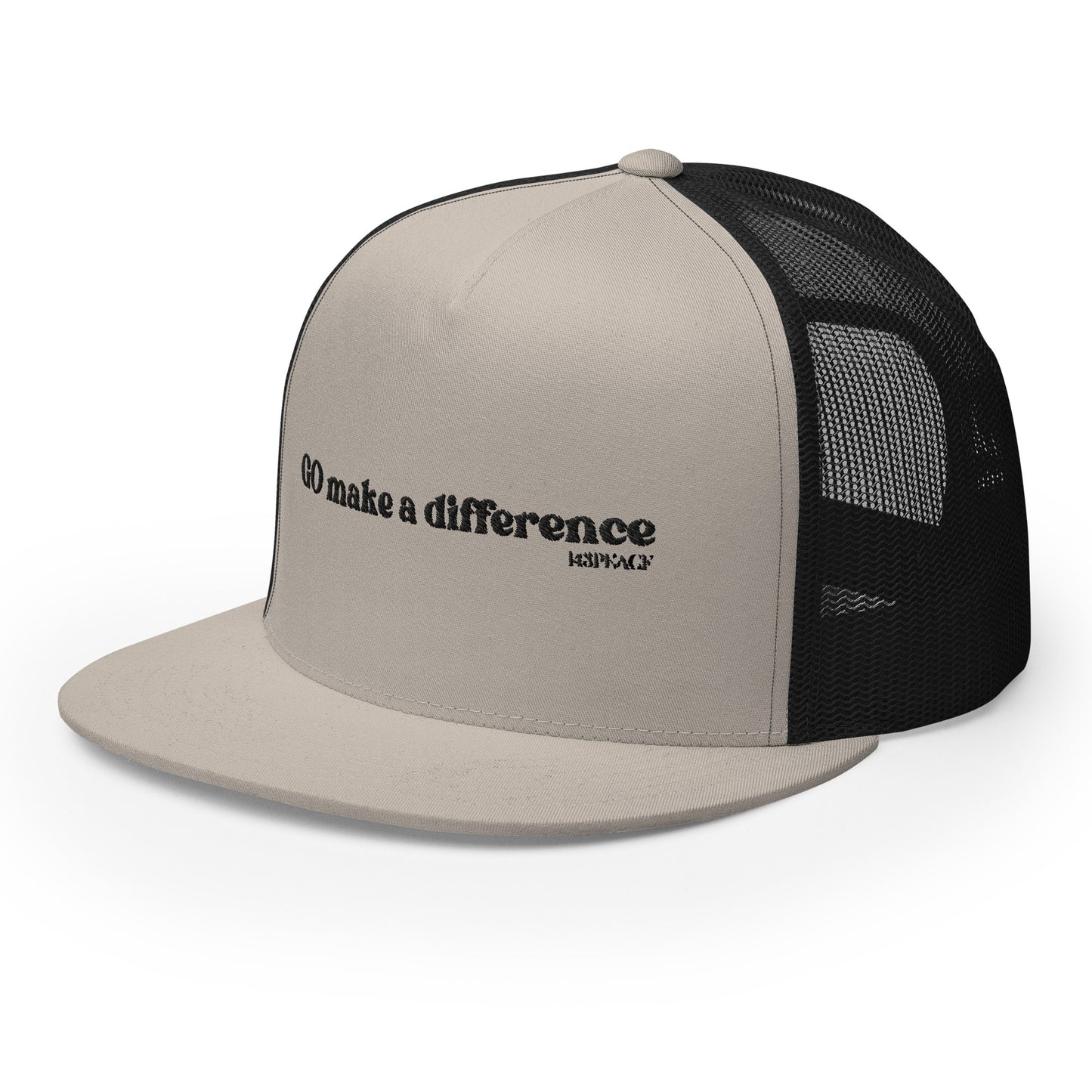 GO make a diffrence Trucker Cap