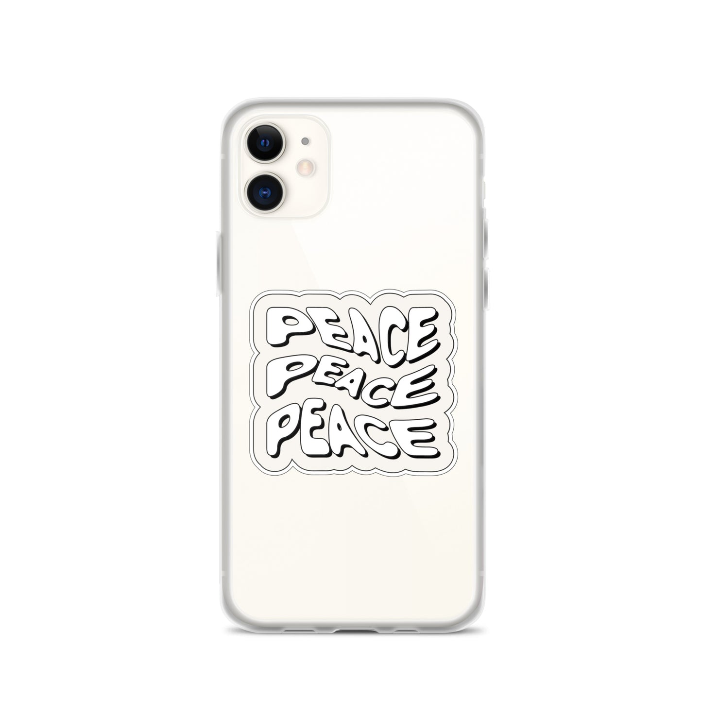 Peace x3 iPhone Case