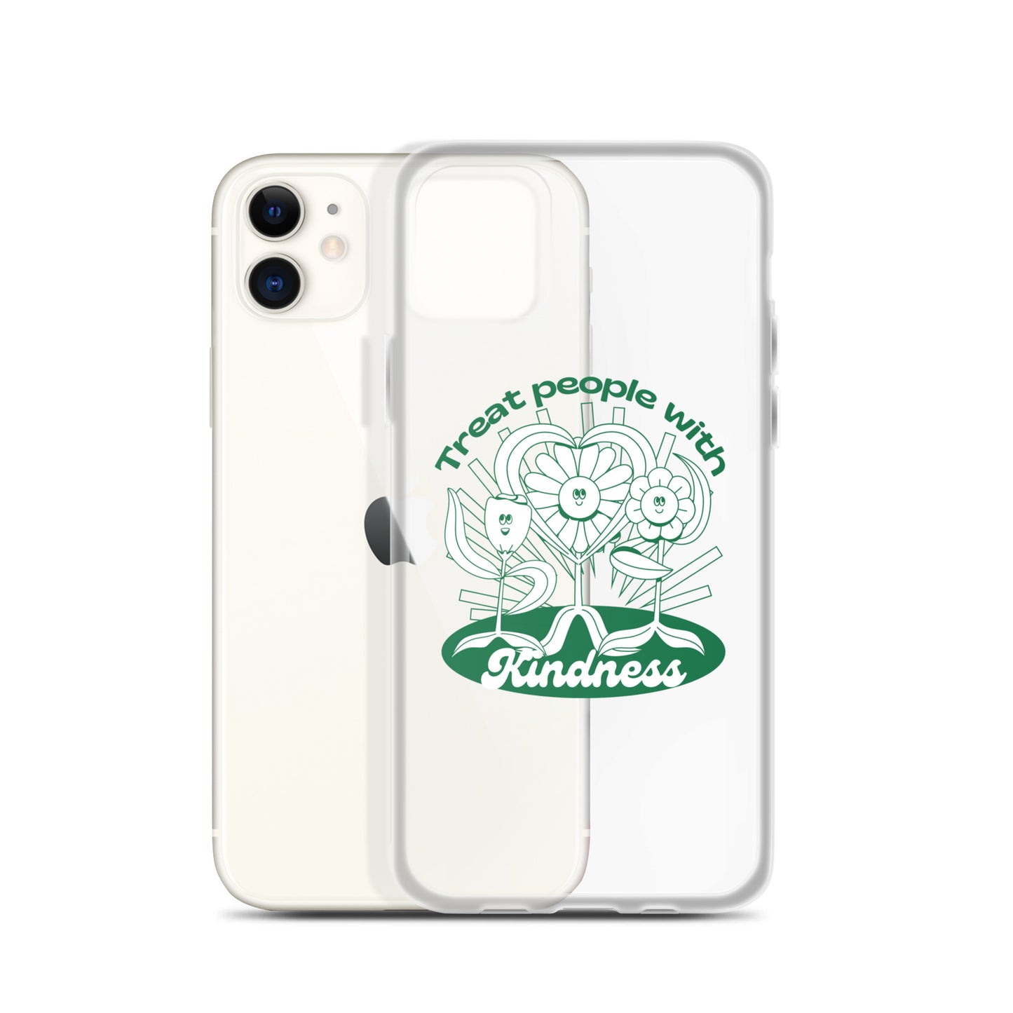 Treat People With Kindness iPhone Case