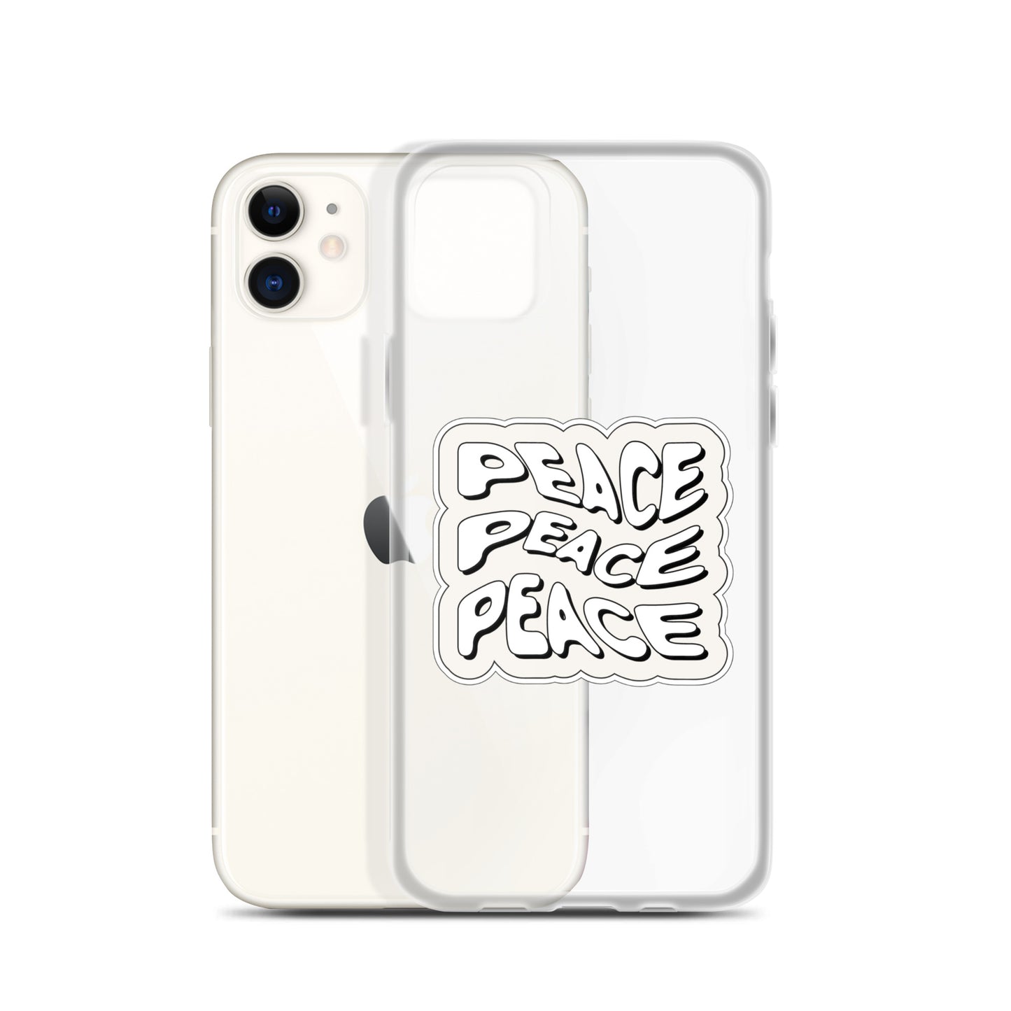 Peace x3 iPhone Case