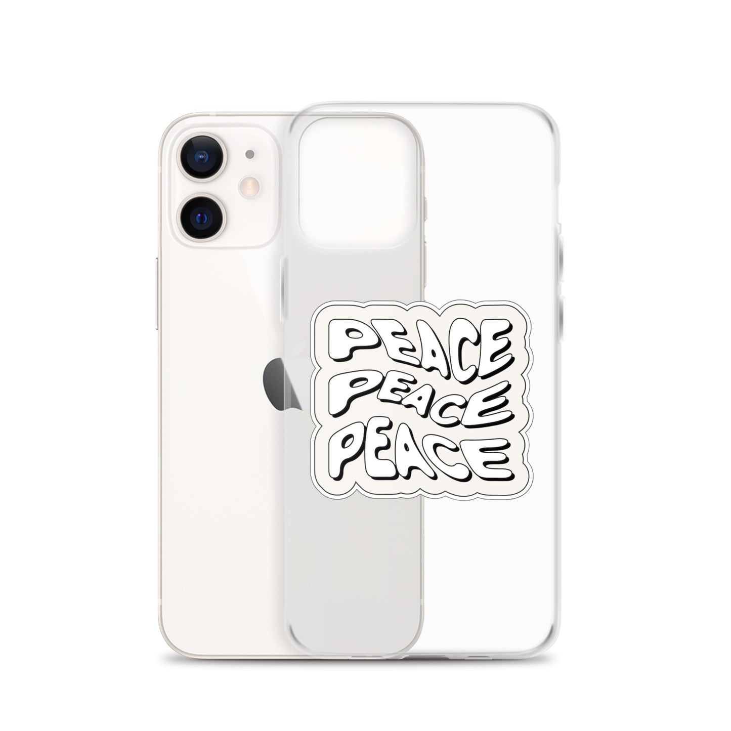 Peace x3 iPhone Case