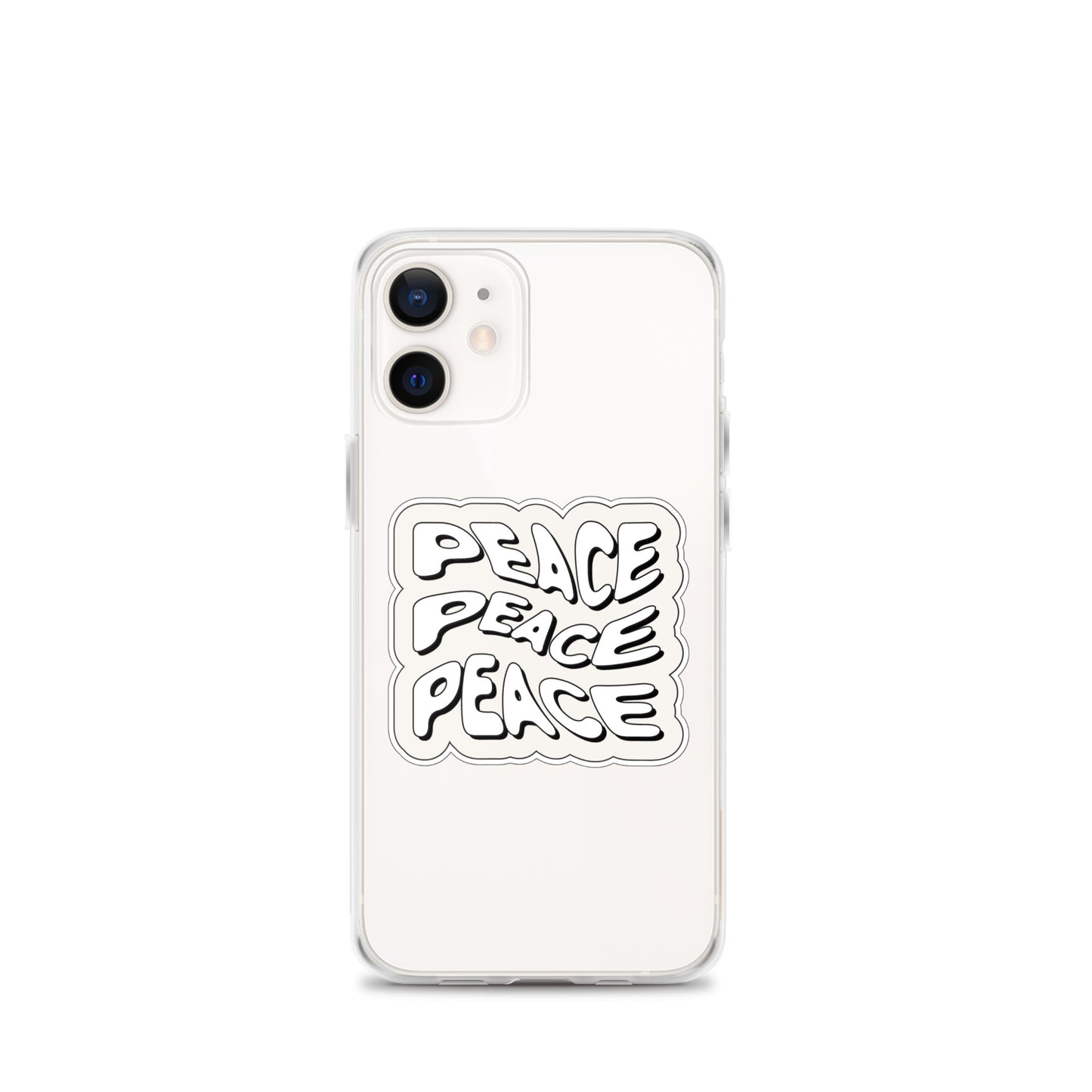 Peace x3 iPhone Case