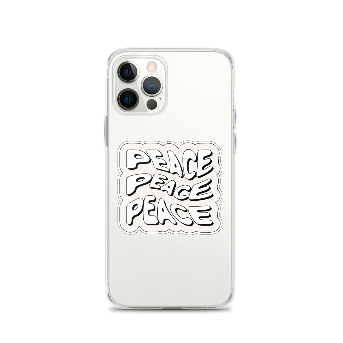 Peace x3 iPhone Case