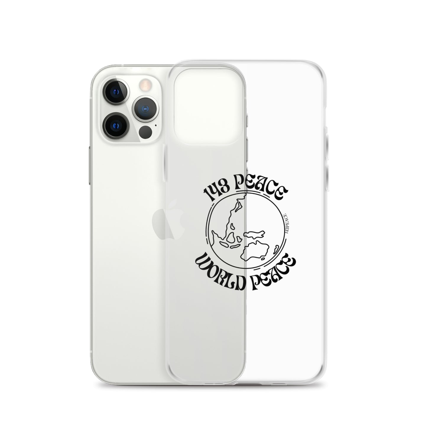 143 Peace/World Peace iPhone Case