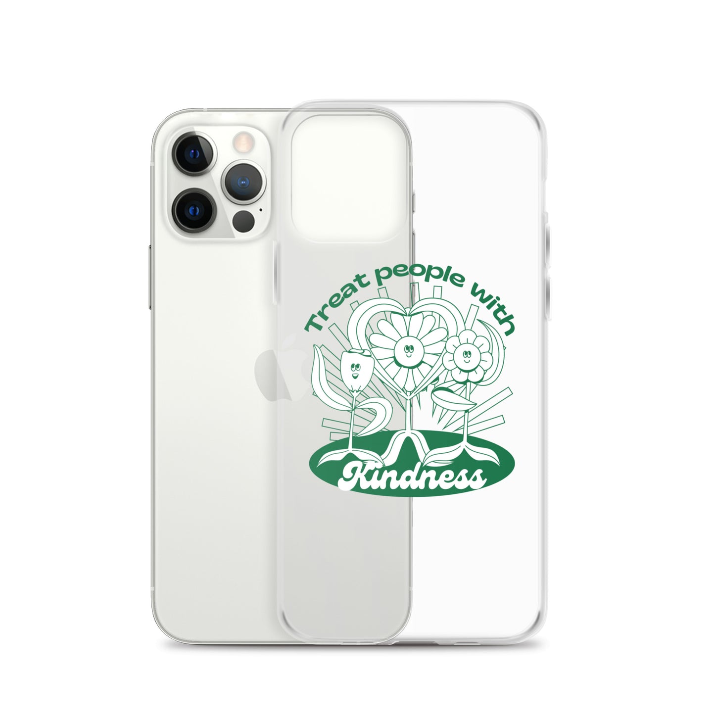 Treat People With Kindness iPhone Case
