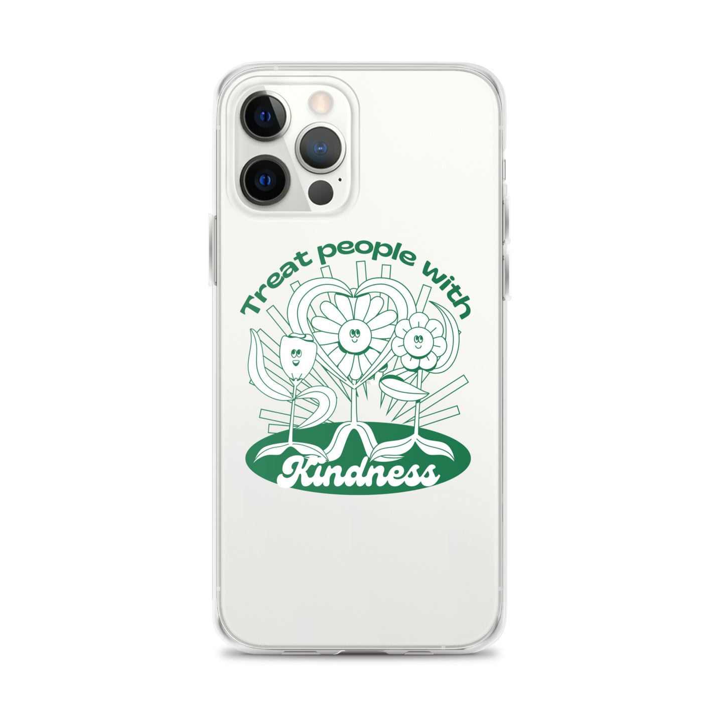 Treat People With Kindness iPhone Case