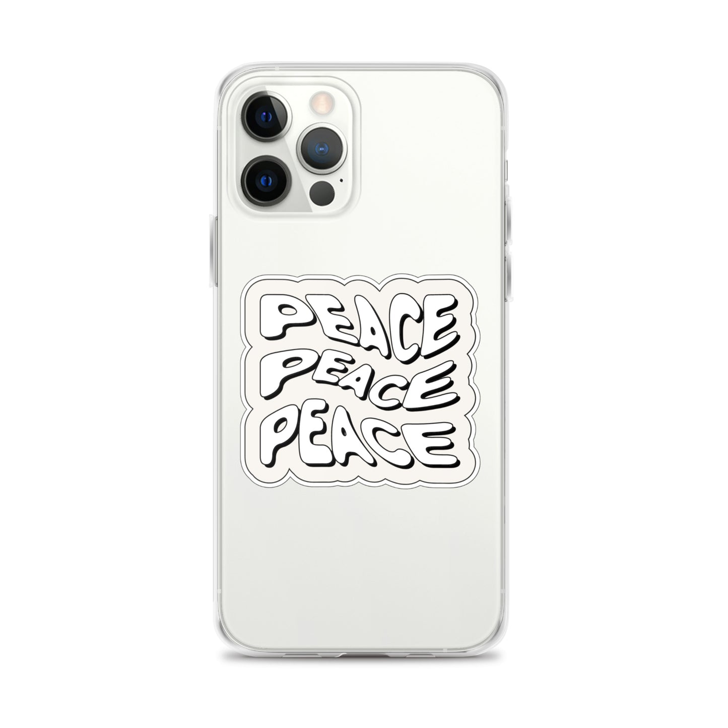 Peace x3 iPhone Case