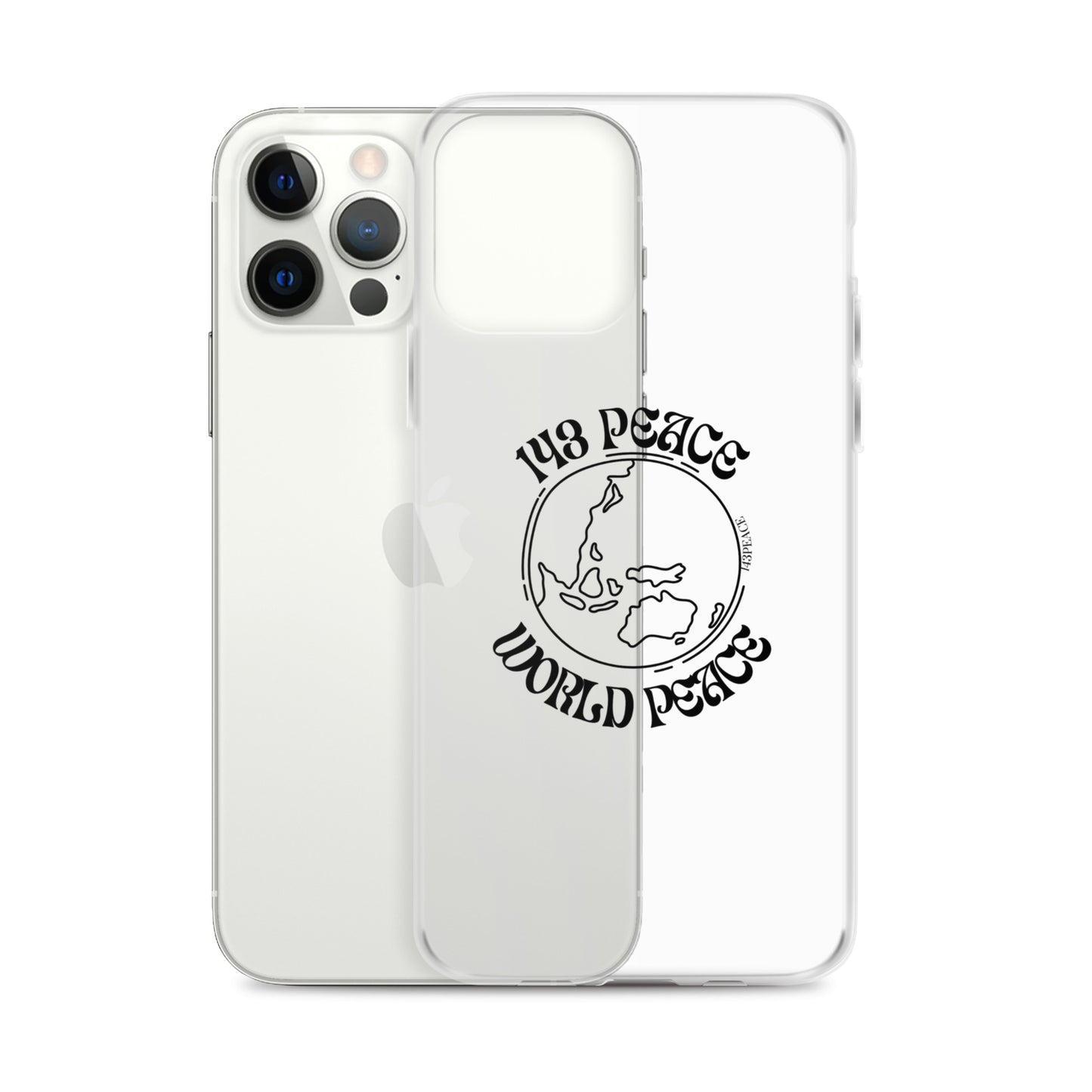 143 Peace/World Peace iPhone Case