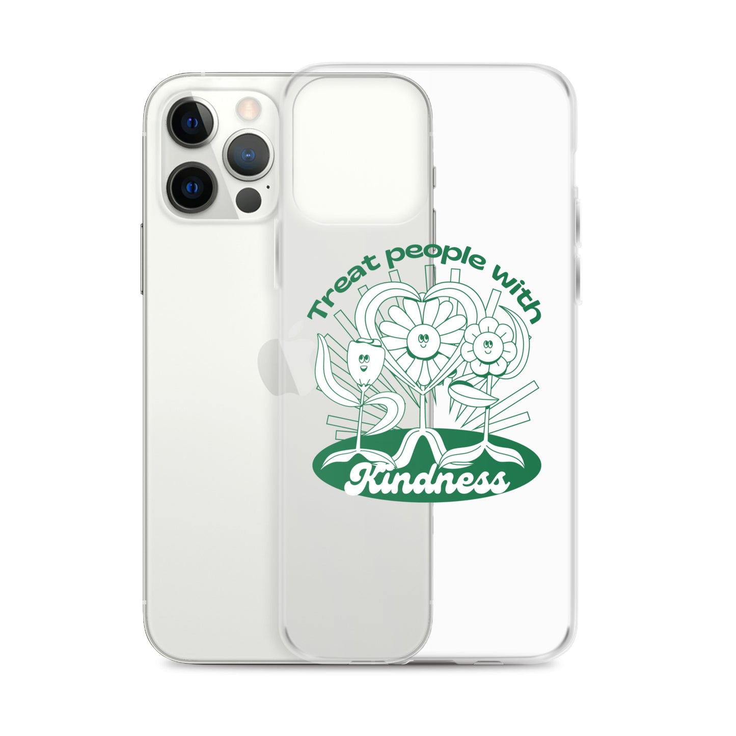Treat People With Kindness iPhone Case
