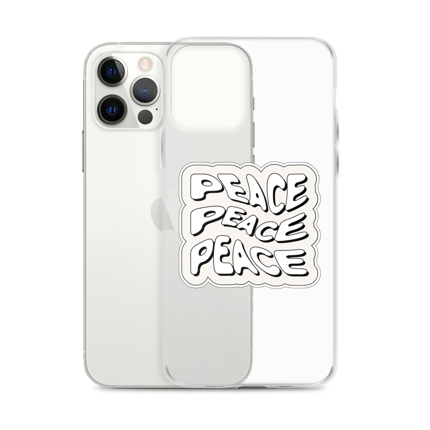Peace x3 iPhone Case