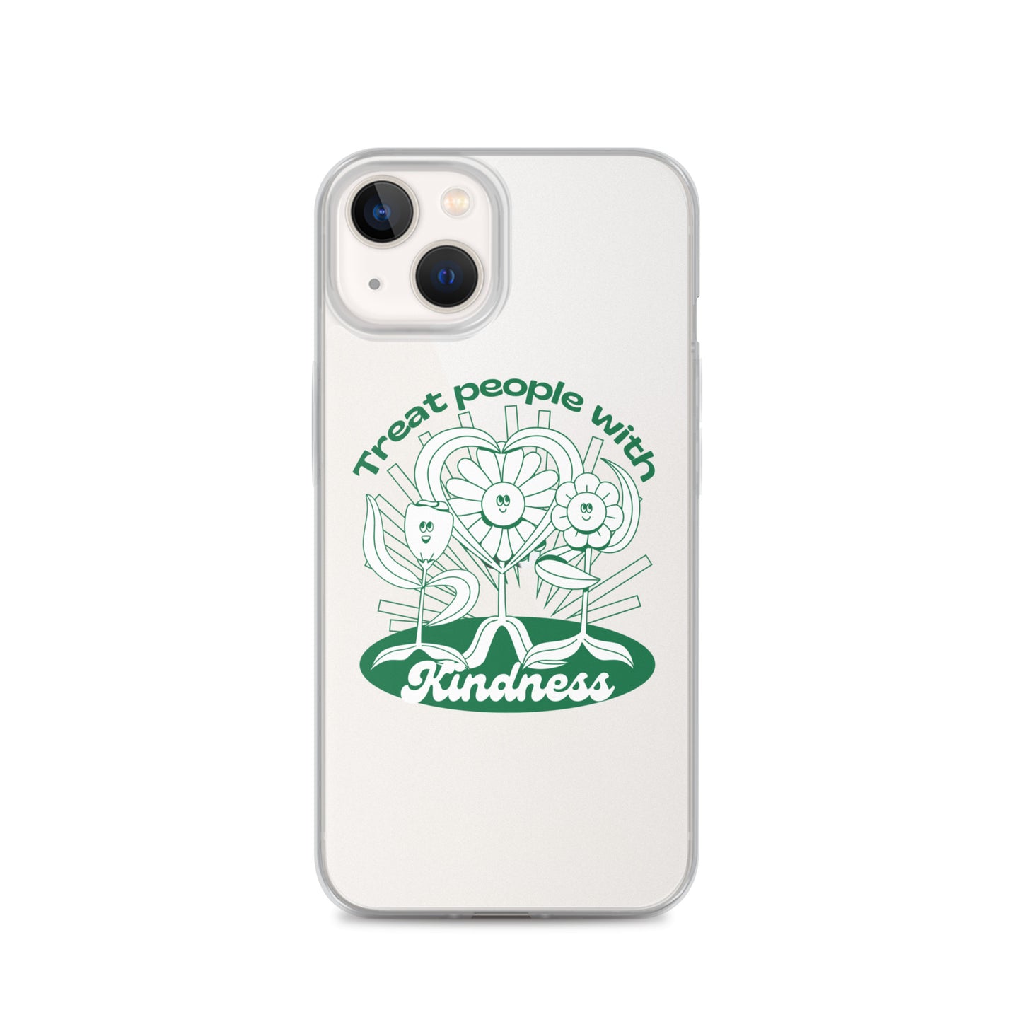Treat People With Kindness iPhone Case