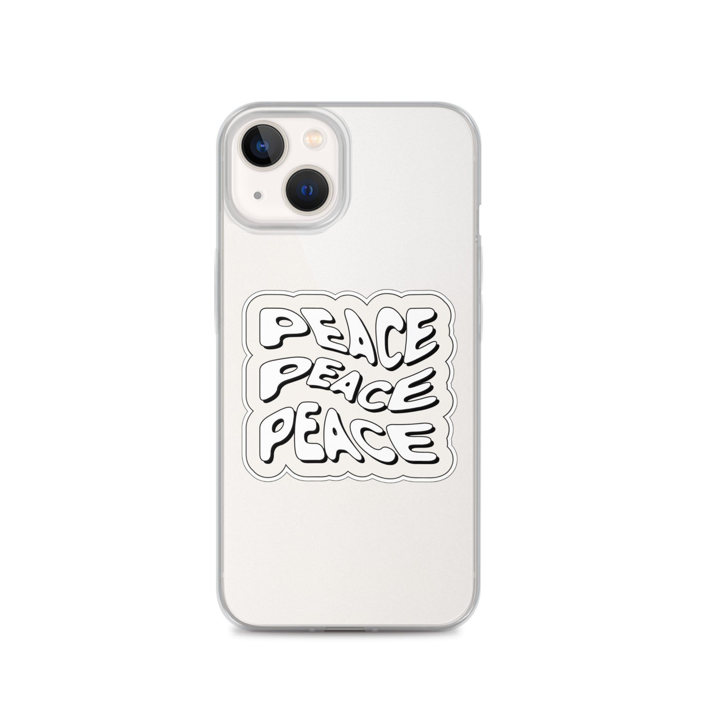 Peace x3 iPhone Case