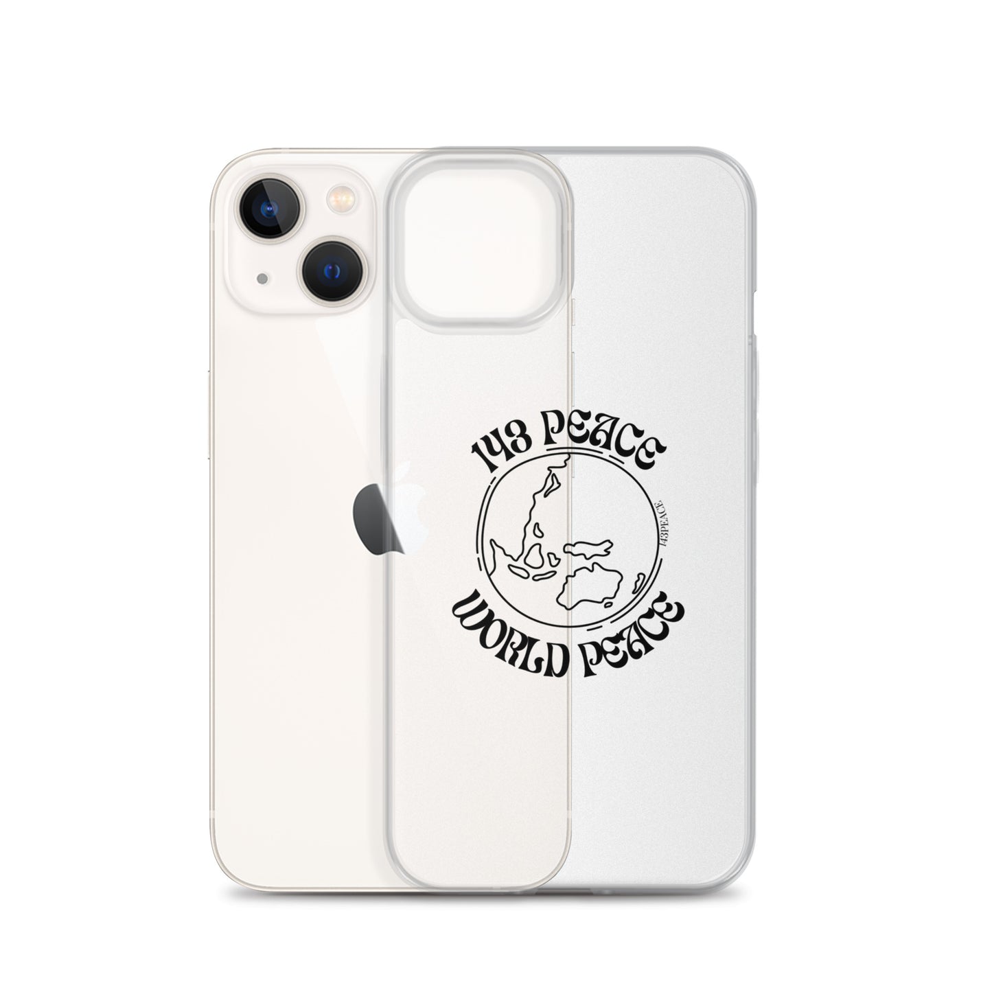 143 Peace/World Peace iPhone Case