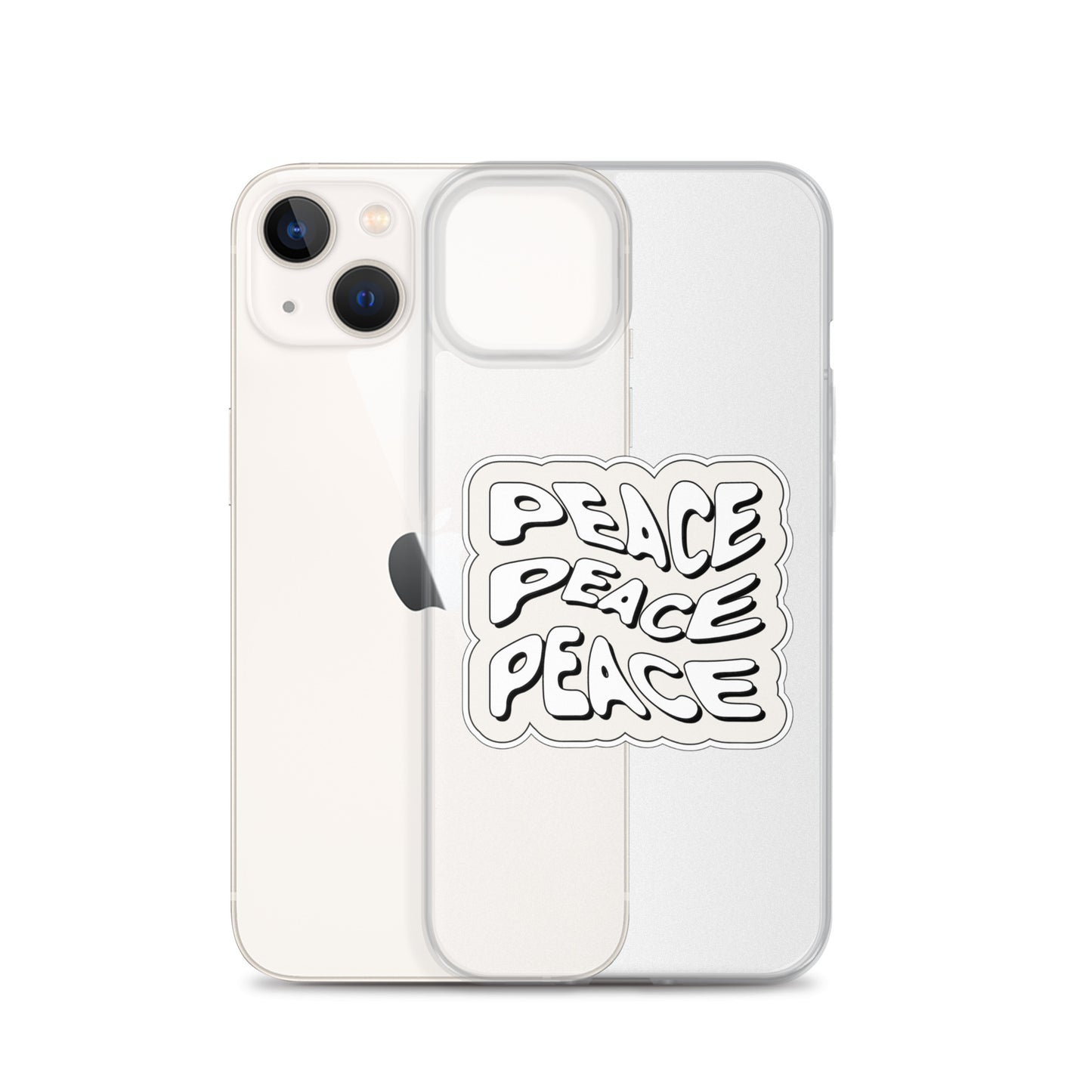Peace x3 iPhone Case