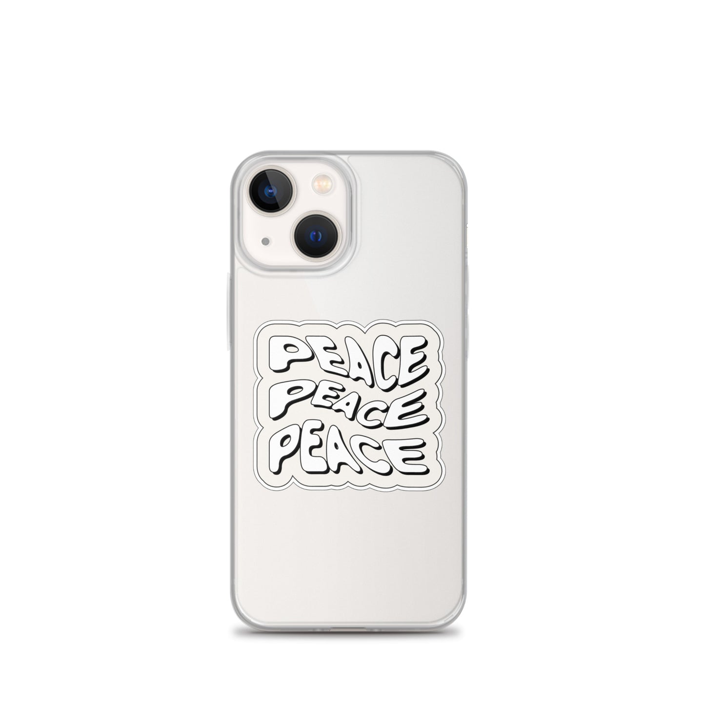 Peace x3 iPhone Case