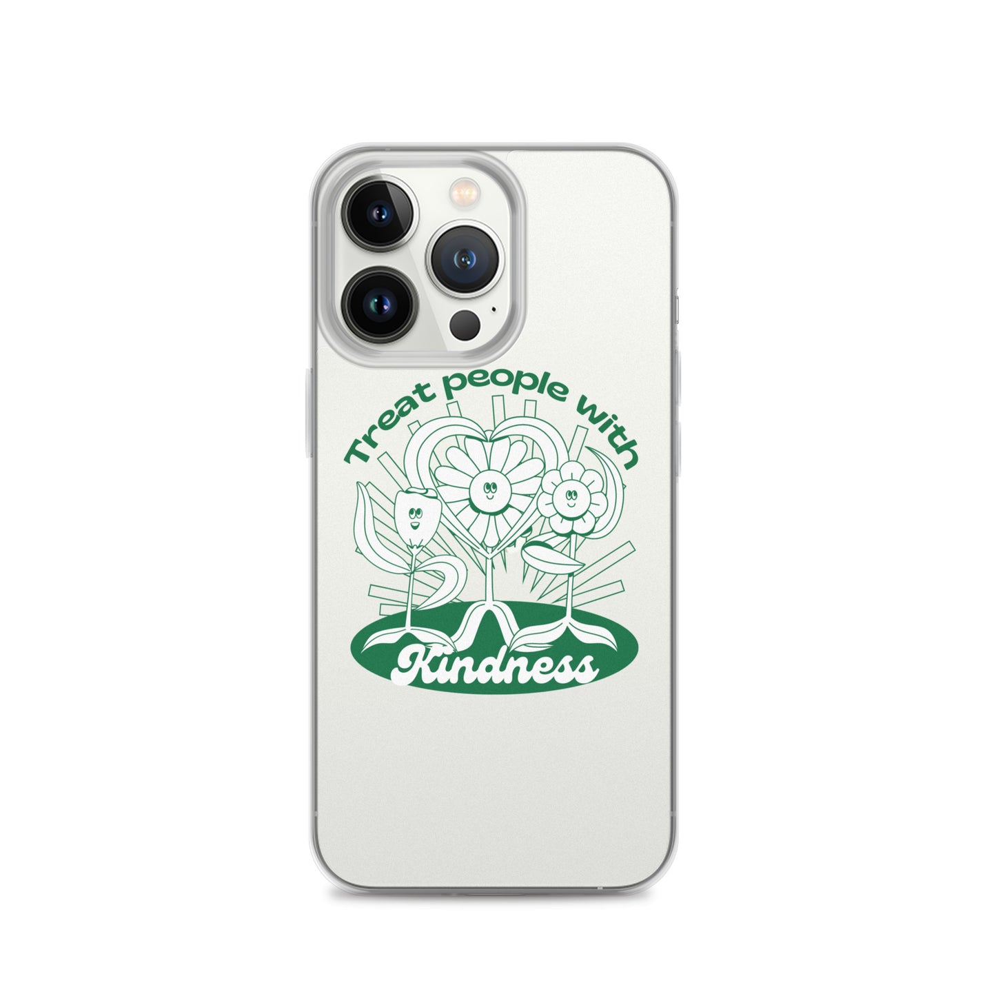 Treat People With Kindness iPhone Case