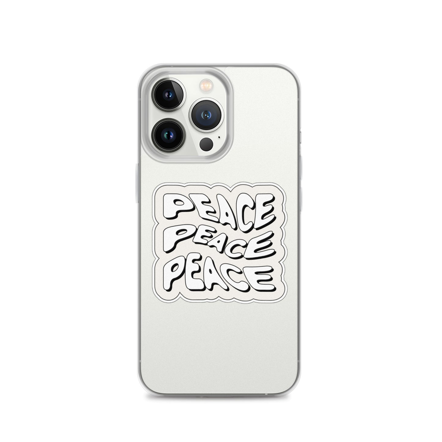 Peace x3 iPhone Case