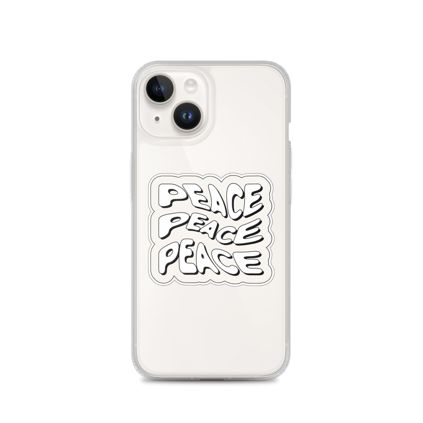 Peace x3 iPhone Case