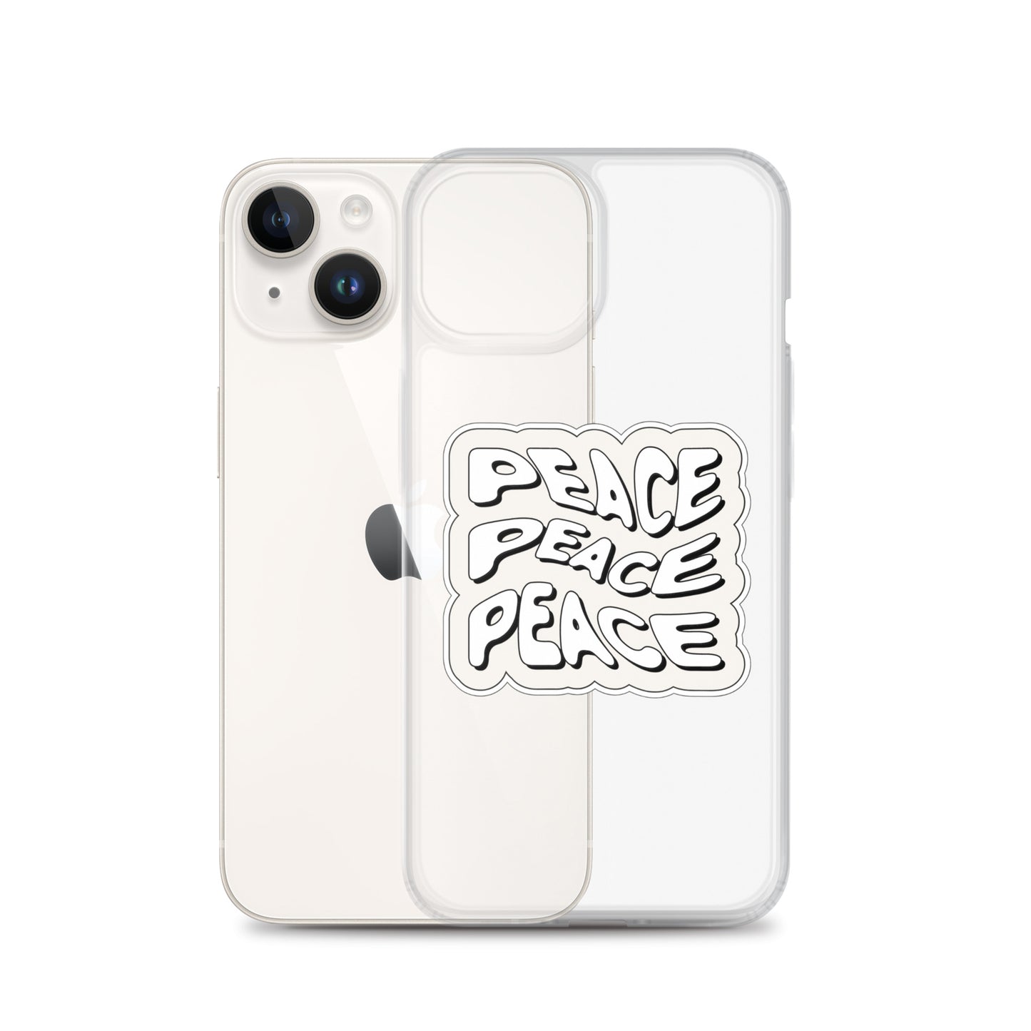 Peace x3 iPhone Case