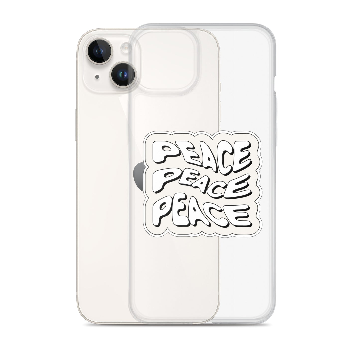 Peace x3 iPhone Case