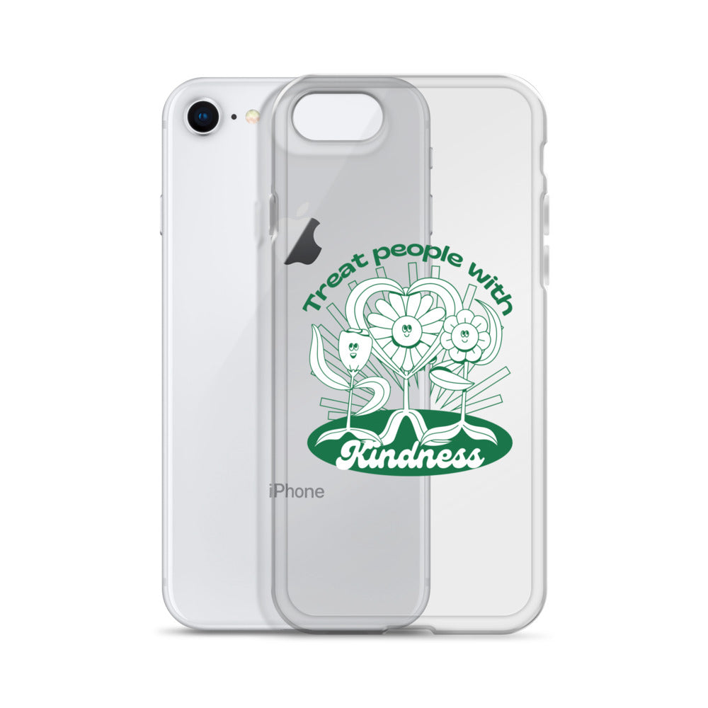 Treat People With Kindness iPhone Case