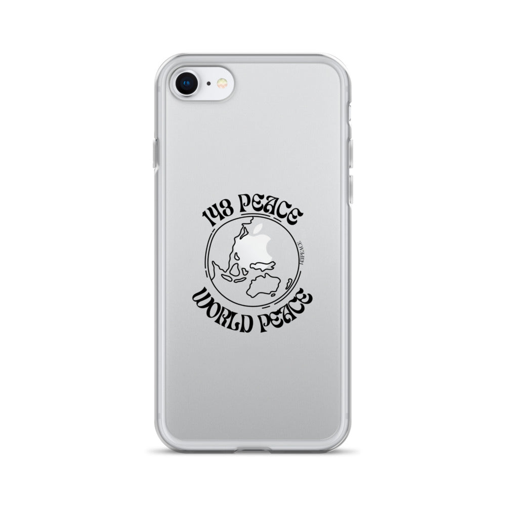 143 Peace/World Peace iPhone Case