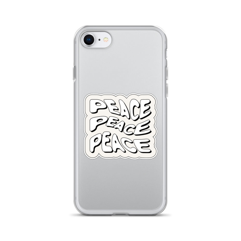 Peace x3 iPhone Case