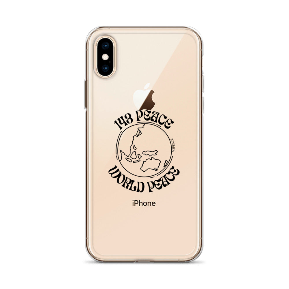 143 Peace/World Peace iPhone Case