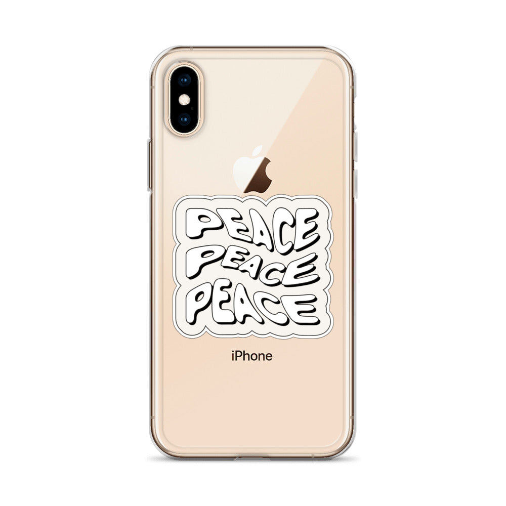 Peace x3 iPhone Case