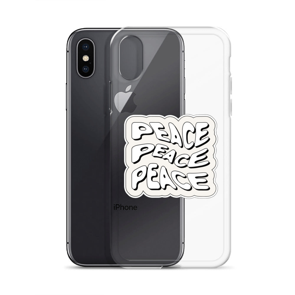 Peace x3 iPhone Case