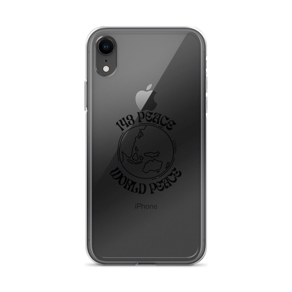 143 Peace/World Peace iPhone Case