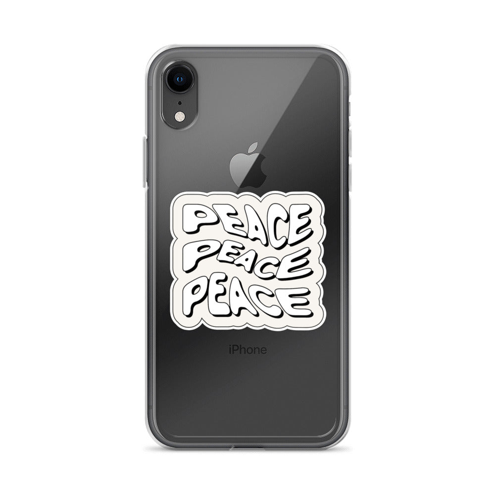 Peace x3 iPhone Case