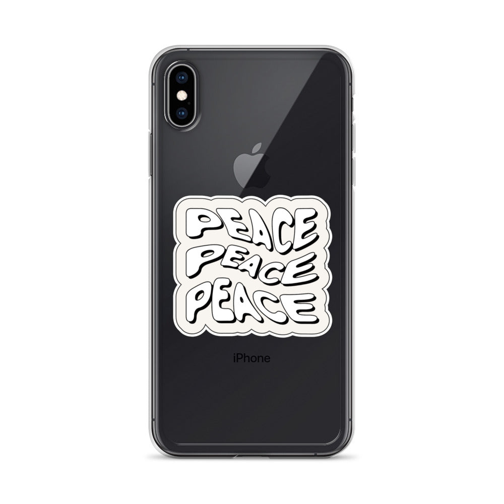 Peace x3 iPhone Case