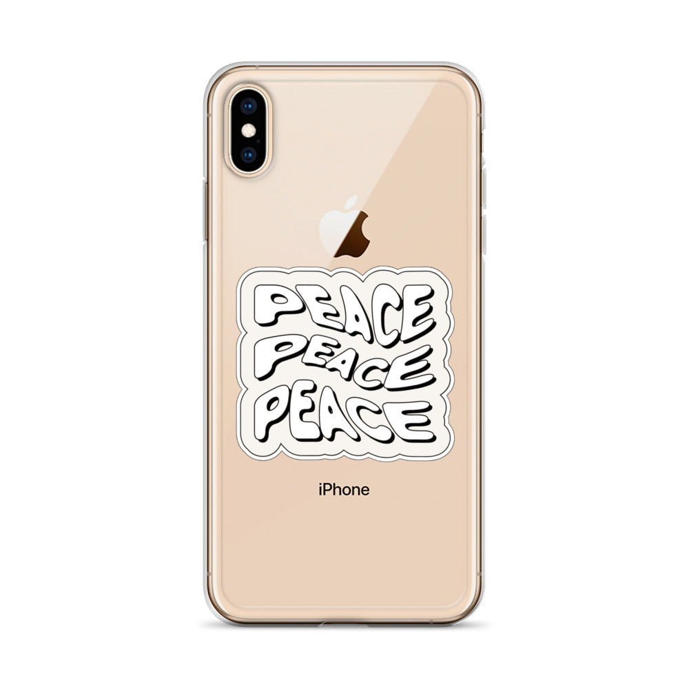 Peace x3 iPhone Case