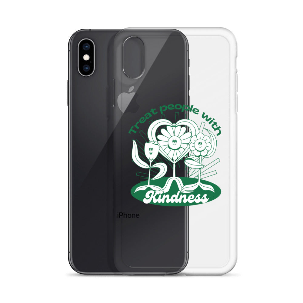 Treat People With Kindness iPhone Case