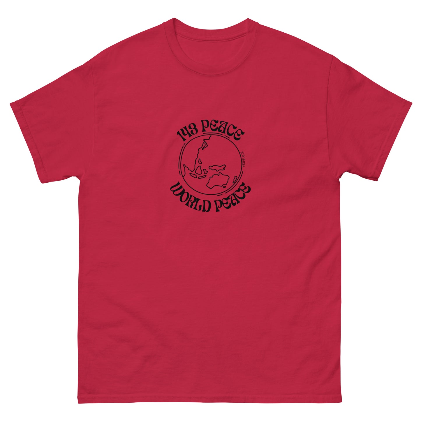 143 Peace/World Peace Men's classic tee